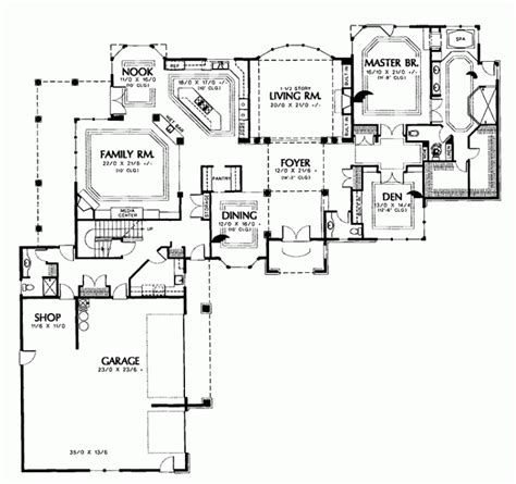 The living room, kitchen and bathroom are placed on the ground floor. l shaped house plans 2 story | House plans, House plans 2 ...
