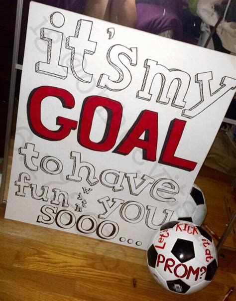 How to propose a boy on instagram. soccer promposal for a guy or boy soccer promposal for a girl ... | Creative prom proposal ideas ...