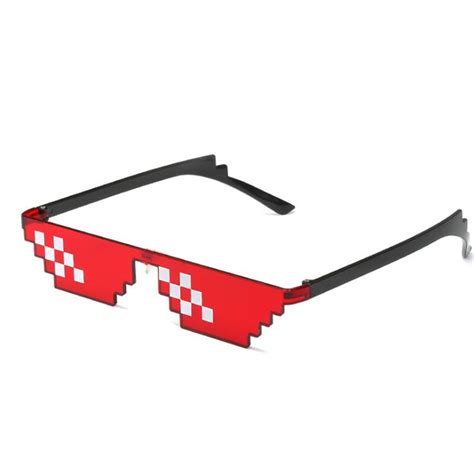 Cool Mosaic Glasses Deal With It 8 Bit Pixel Thug Life Sunglasses Party Eyewear Ebay