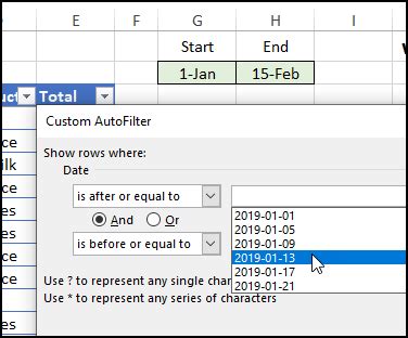 以上 how to filter date range in excel using formula How to filter date range in excel