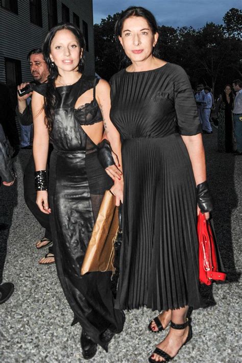 Lady Gaga And Marina Abramovic The Spectacular Now Lady Gaga Photos