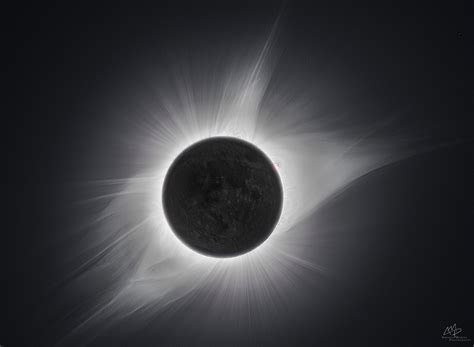 Total Solar Eclipse Of 2017 Solar Corona Rastrophotography