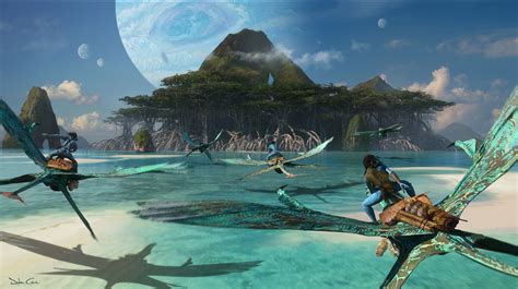 Avatar 2 Se Muestran Sus Tropicales Paisajes En Nuevas Ilustraciones