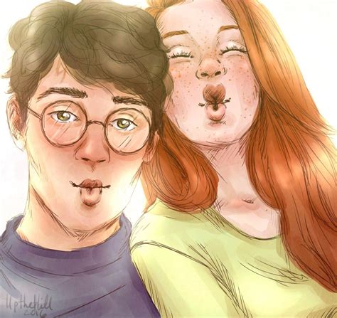 Upthehill Harry Potter Ginny Harry And Ginny Harry Potter Drawings