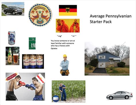 Your Average Pennsylvanian Starter Pack Rstarterpacks