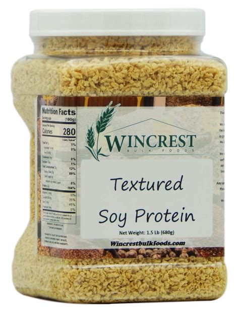 Textured Soy Protein 15 Lb Tub