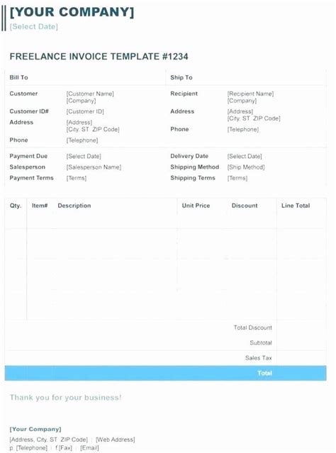 Moving Company Invoice Template Word Excel Pdf Free Moving Invoice