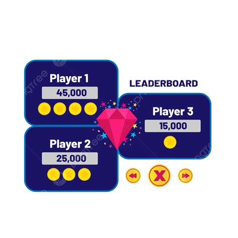 Score Card Clipart Transparent Png Hd Leaderboard With Score Cards