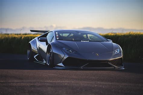 Coche Huracan Lamborghini Deporte Superdeportivo Vehículo Fondo