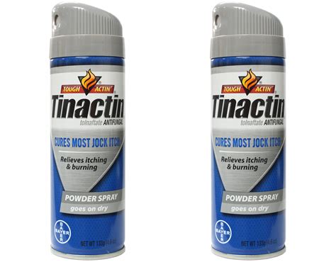 2 Pack Tinactin Antifungal Powder Spray For Jock Itch 46 Oz 133 G