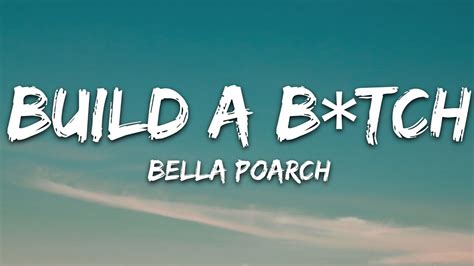 Bella Poarch Build A B Tch Lyrics Youtube Music