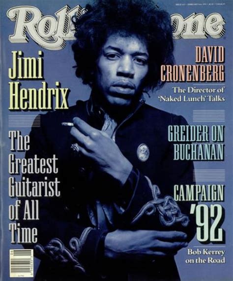 Jimi Hendrix Rolling Stone Issue 623 Us Magazine 491212 Issue 623