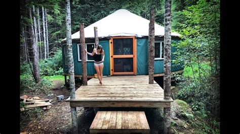 This Yurt Will Blow Your Mind Living Off Grid In The Forest Ep48
