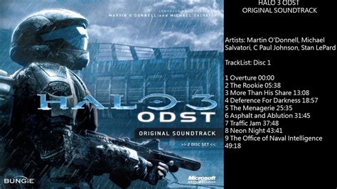 Halo 3 Odst Original Soundtrack Youtube