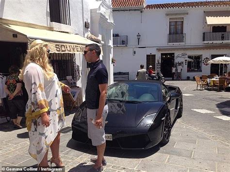 Gemma Collins Reveals She Wrecked A Lamborghini While Filming In Marbella Daily Mail