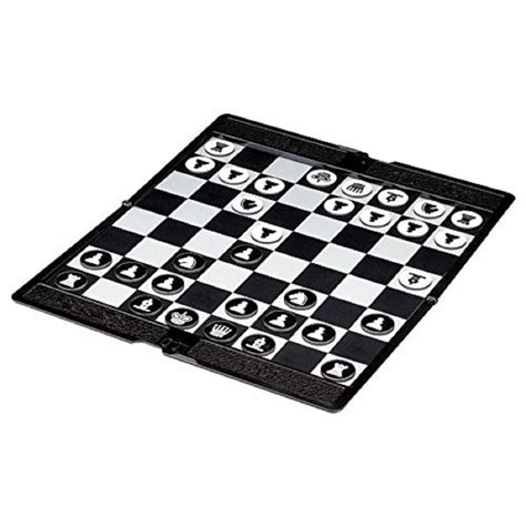 Foldable Mini Magnetic Chess Set Portable Wallet Pocket Chess Board