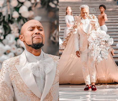 The union somizi and mohale walk down the aisle. Couple Somizi Mhlongo And Mohale Motaung.It's Was A ...