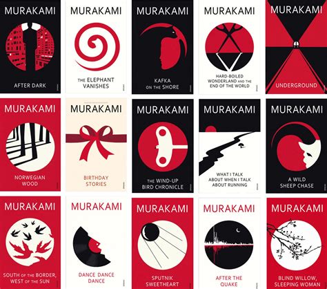 New Murakami Book Covers Designed By Noma Bar At Vintage Books