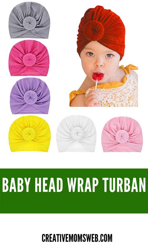 Baby Headbands Turban Knotted Is Suitable For Girls 1 4 Years Hair