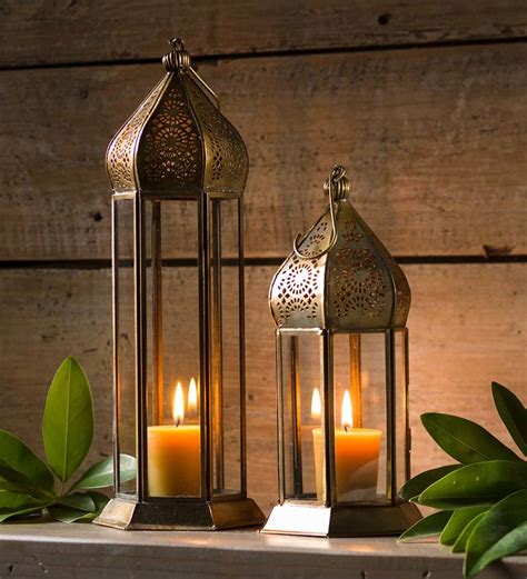 moroccan glass lanterns vivaterra