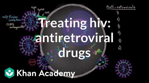 Treating Hiv Antiretroviral Drugs Infectious Diseases Nclex Rn Khan Academy Youtube