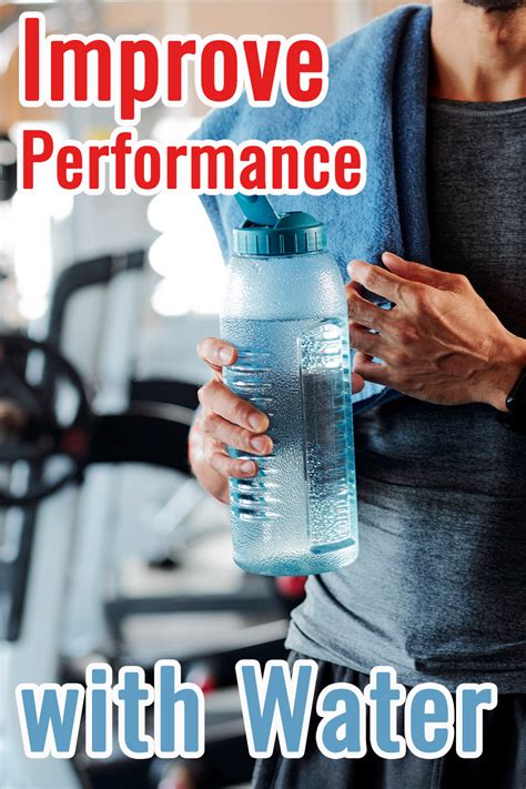 Staying Hydrated Improves Performance