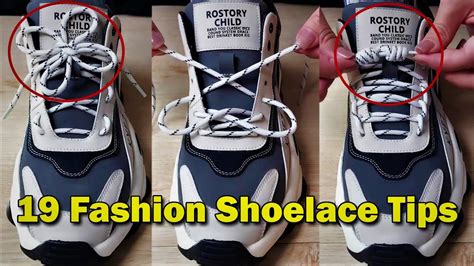 How To Tie Shoelaces 19 Creative Ways To Tie Shoelaces Shoes Lace