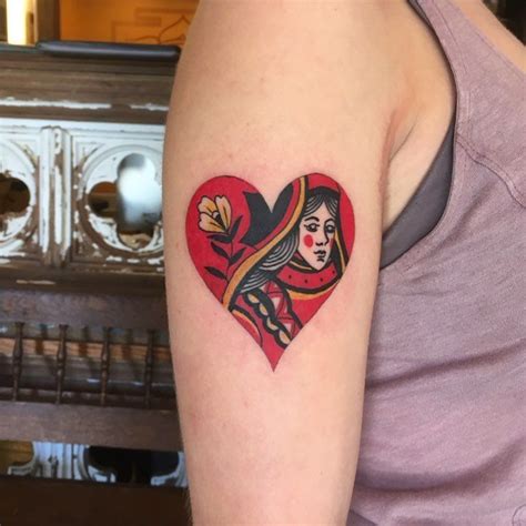 Queen Of Hearts Tattoo Tattoo Ideas And Inspiration Leopard Tattoos
