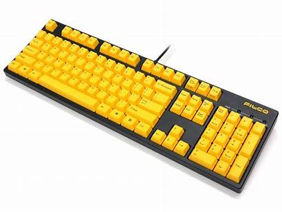 Keyboard Yellow Majestouch Filco Keys Usa Mechanical