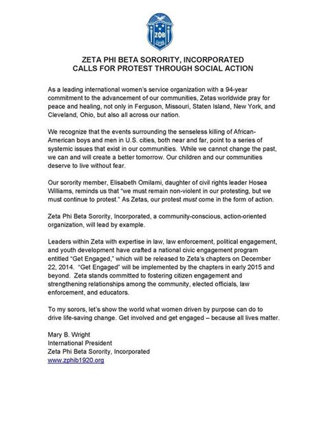 Zeta Phi Beta Announces Get Engaged The Sorority S National Civic