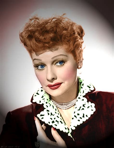 1950s Lucy Colorized Lucille Ball Lucyfan Flickr