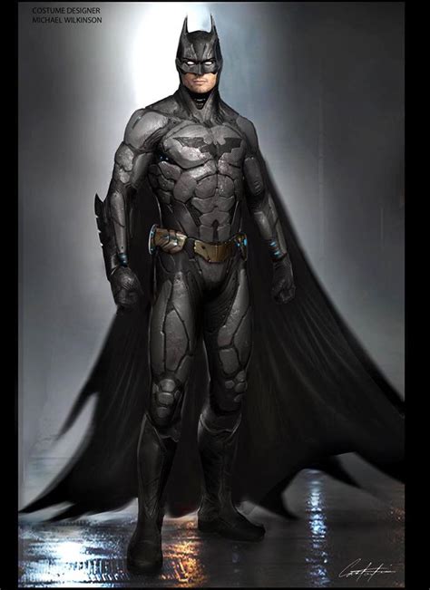 Alternate Batsuit Concept Art For Batman V Superman Dawn Of Justice