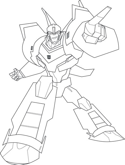 Bumblebee Transformer Coloring Pages Printable At Getcolorings Com