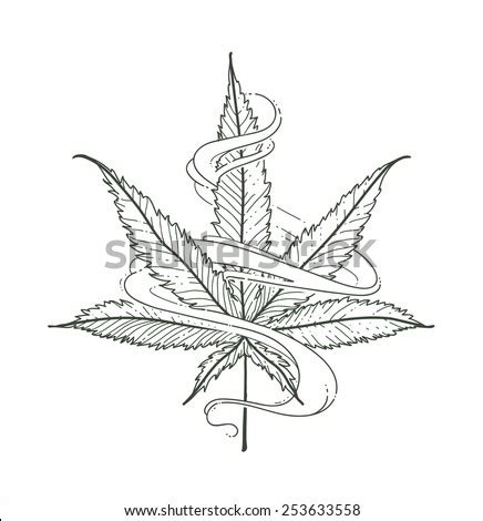 Want to try something slightly more difficult using easy drawing ideas? Pot Leaf Drawing Simple - Drawing Art Ideas