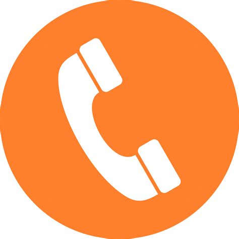 Clipart Telephone Phone Orange Clipart Telephone Phone Orange