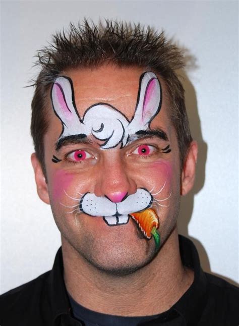 Maybe you would like to learn more about one of these? nick wolfe bunny - Google Search | Face painting designs ...
