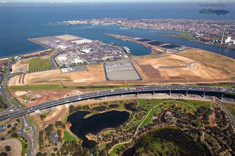 Port Of Melbourne Port Capacity Program Webb Dock Wt Australia