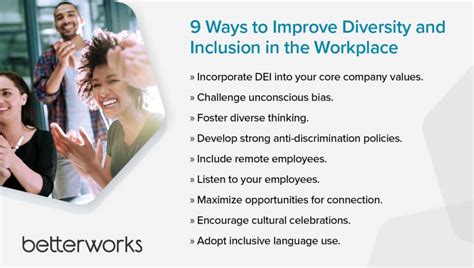 9 Diversity And Inclusion Strategies For Your Workplace Betterworks