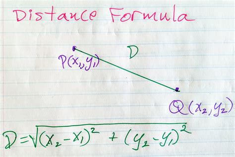 Distance Formula - Math Tutoring & Exercises