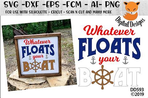 Whatever Floats Your Boat Svg Png Fcm Eps Dxf Ai Cut Etsy