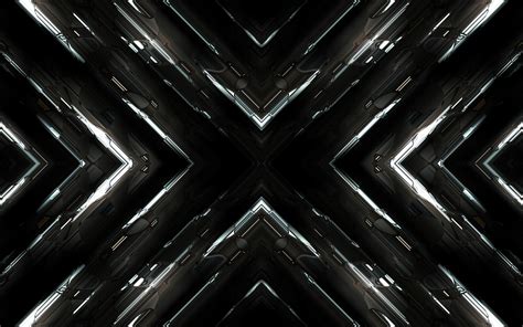 Download 2560x1600 Wallpaper Fractal Dark Abstract Dual Wide