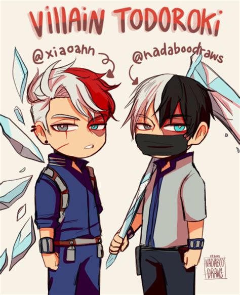 Mha Villain Deku X Todoroki