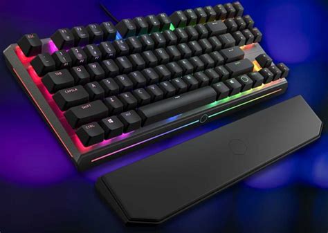 It's a highly attractive, visually sturdy mechanical keyboard sporting a minimalistic, curved brushed aluminum design and raised, floating keys. Cooler Master MK730 Mechanical Gaming Keyboard Review ...