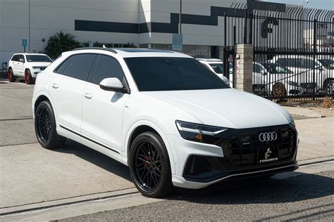 Audi Q8 White Forgiato TEC 3.6 | Wheel Front
