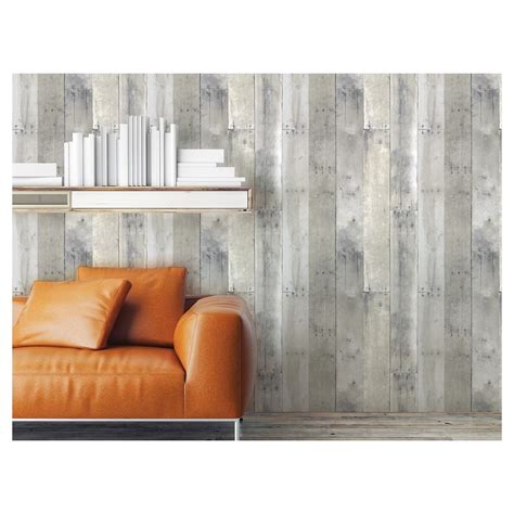 Peel and stick wood stick wood wall peel and stick shiplap wood sticks pallet walls pallet love this stuff: Reclaimed Wood Peel And Stick Wallpaper Mirage - Threshold ...