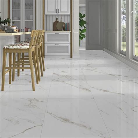 Calacatta Oro Marble Effect Porcelain Tiles From Alis