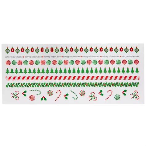 Cutesy Christmas Border Stickers Hobby Lobby 629014