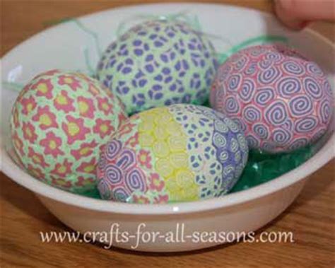 Polymer clay projects for jewelry, metal clay, dolls, décor, weddings and homemade gifts. Polymer Clay Easter Eggs