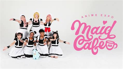 Maid Café At Anime Expo Youtube