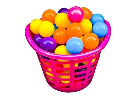 Colorful Ball In Beautiful Basket Stock Image Image Of Green Close